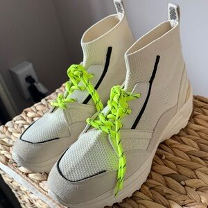 Coach C201 Knit Sock Sneakers (high-top)